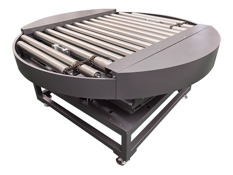 Dopravný otočný stolík